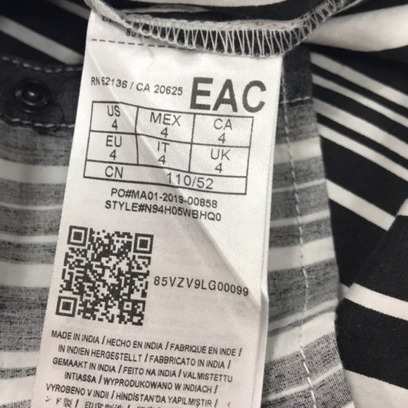 Guess Stripe Poplin Adjust LS Shirt - Picture 6 of 8